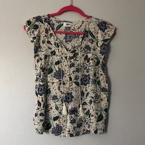 Old Navy babydoll blouse